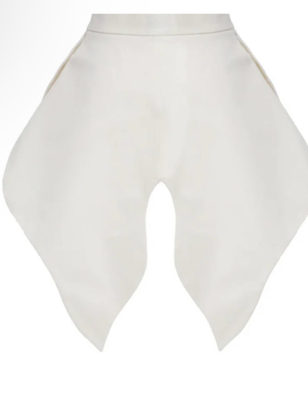 Sculpted Peplum Belt - Off-White - Picture 2 of 4